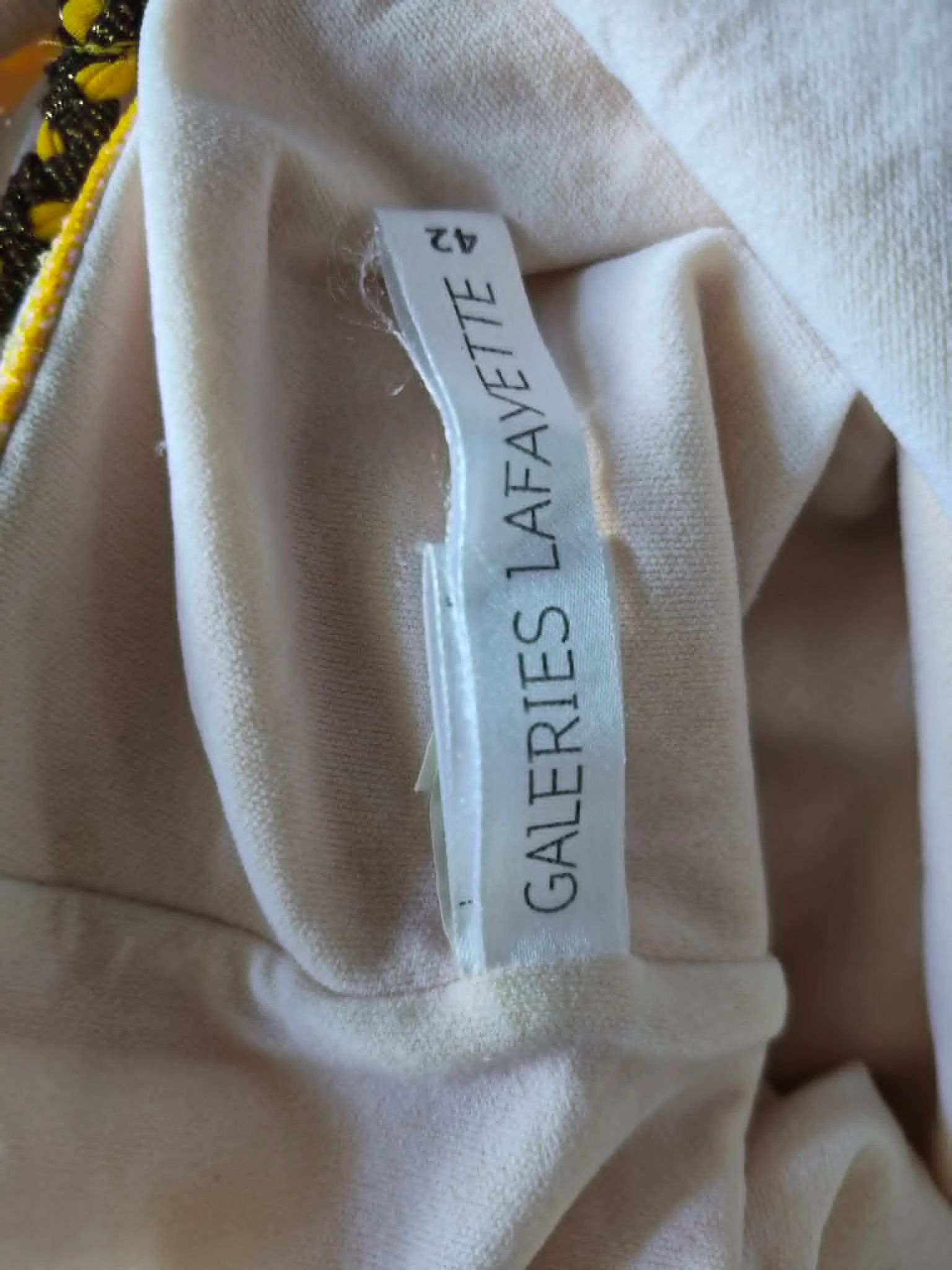 Galeries Lafayette yellow swimsuit - Size 42 - Very good condition – photo 5